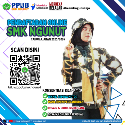 DAFTAR SEKARANG! PPDB SMK NGUNUT 2025/2026